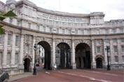 Admiralty Arch as seen from The Mall